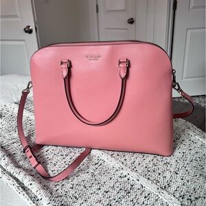 Pink Kate Spade Laptop Work Tote Bag